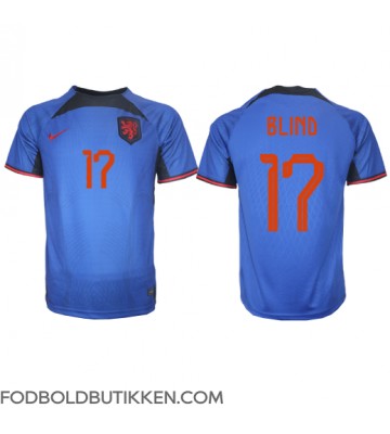 Holland Daley Blind #17 Udebanetrøje VM 2022 Kortærmet